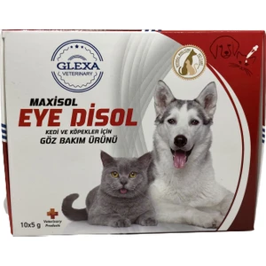 Maxisol Eye Disol 10X5 gr Kedi ve Köpekler Için Göz Bakım Ürünü