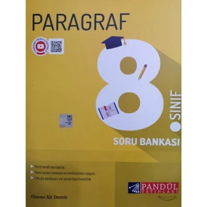 Pandül Yayınları Pandül 8 . Sınıf Yeni Nesil Paragraf Soru Bankası