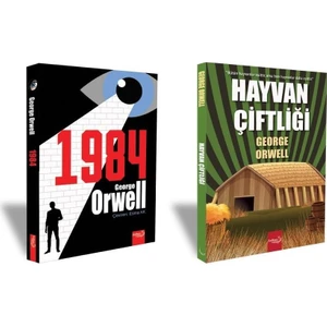 1984 + Hayvan Çiftliği - George Orwell Set 2 Kitap