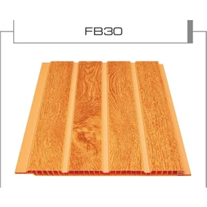 Flaş Group Pvc Tavanlık Plastik Tavan Ve Duvar Lambri Fugalı Meşe Lambri 200cm