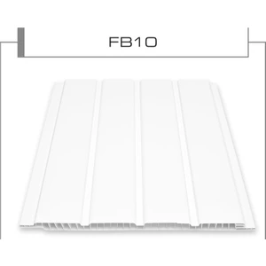 Flaş Group Pvc Tavanlık Plastik Tavan Ve Duvar Lambri Beyaz Fugalı Lambri 200cm