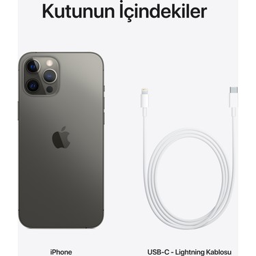 iPhone 12 Pro Max 128 GB Kurşun Gri Fiyatı - Taksit Seçenekleri