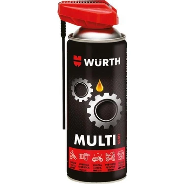 Würth  Würth Multi 5ın1 Çok Amaçlı Bakım Spreyi 400 ml - Pas Söker, Yağlar, Temizler Korur