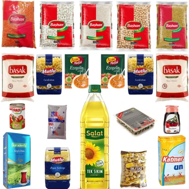 Gıdager Standart Ramazan Erzak Kumanya Paketi - Kuru