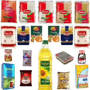 Gıdager Içeriği Bol Ramazan Erzak ve Kumanya Kolisi - Kuru