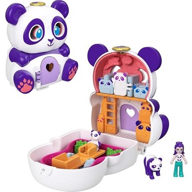 polly pocket panda set