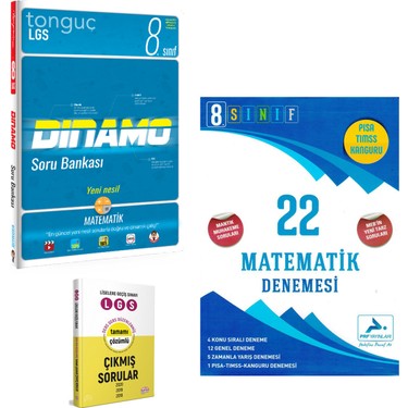 Tonguc 8 Sinif Matematik Dinamo Soru Bankasi Ve Paraf Lgs Kitabi