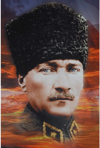 Abayt Ticaret Atatürk Fotoğraflı Kanvas Tablo