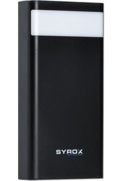 Syrox PB125 50000 Mah LED Göstergeli Fenerli Taşınabilir Şarj Aleti