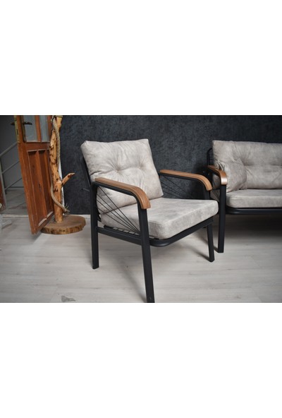 Tu Tienda 3+1+1+Masa Dekoratif Demonte Bahçe Balkon Mutfak Mobilyası
