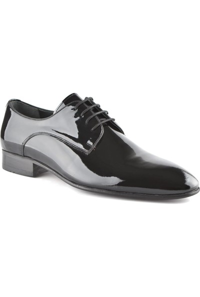 Igs Erkek Deri Klasik Ayakkabı İ18725-1 M 1000 Siyah Rugan