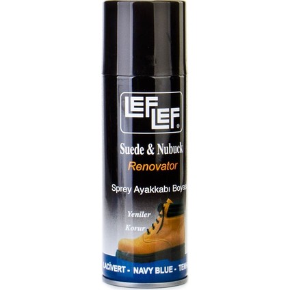 Leflef Renk Değiştirici Deri Boyası Sprey 200 ml ( Lacivert )
