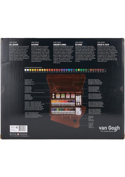 Yağlı Boya Expert Box Ahşap Kutu modelleri