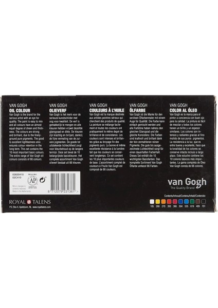 Yağlı Boya Basic Set 10 Renk 20 ml Tüp fiyatları