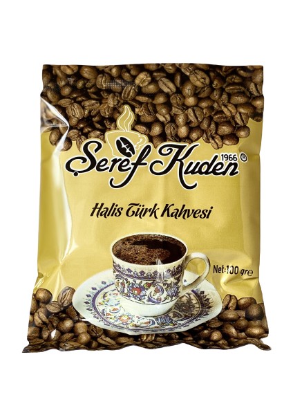 Şeref Kuden Halis Türk Kahvesi 100 gr x 4'lü