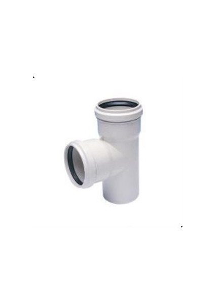 110X50 3.2 Pvc-U Tek Çatal(87 Derece)