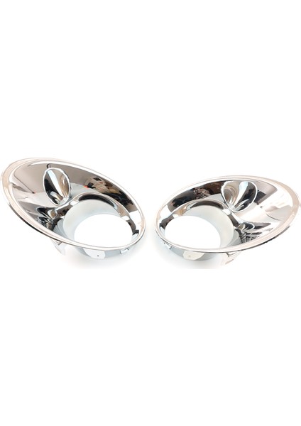 BSP687 Renault Megane MK3 İçin Sis Far Çerçeve Seti Nikelajlı 261521021R