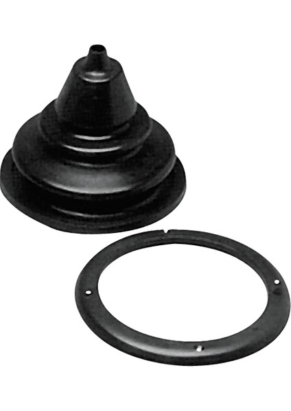 Cable Boot W/screwed Ring, Ø105MM, Cut-Out Ø55MM, White