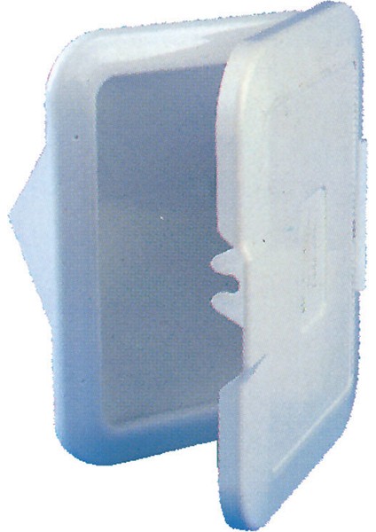 Case For Deck Filler, W/lid, 145X191MM, White