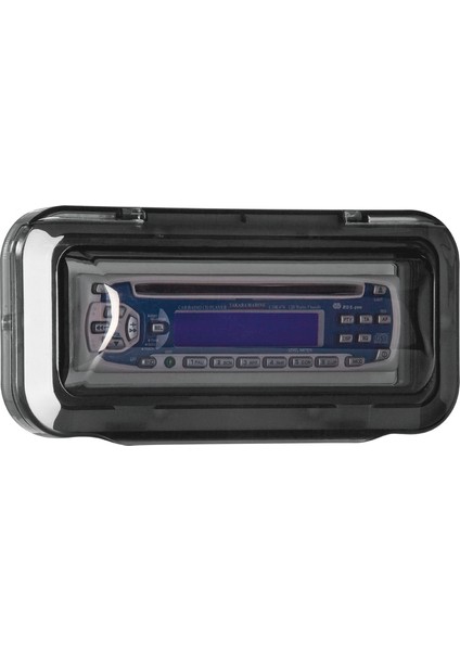 Univ.case Cover F/ Radio/cd , Curved, Smoked Transparent