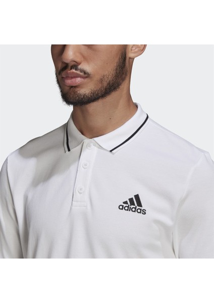 ADİDAS M SL PQ PS GK9221 ERKEK WHITE/BLACK Tişört