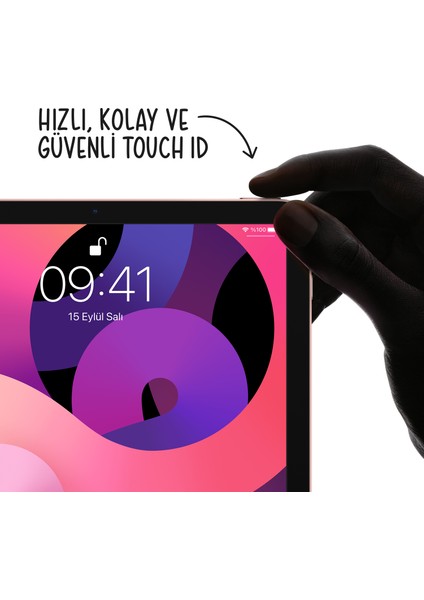 iPad Air 4. Nesil 10.9" 64 GB WiFi Tablet - MYFM2TU/A modelleri