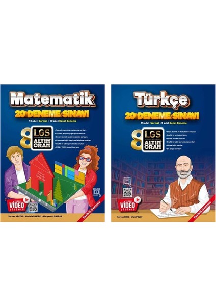 8. Sınıf Matematik-Türkçe Deneme Seti