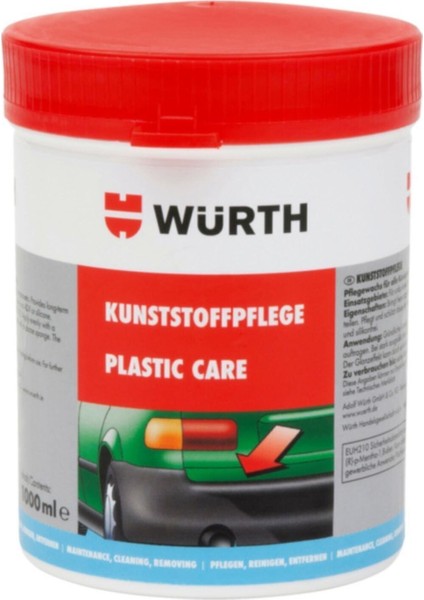 Würth Dış Plastik Tampon Lastik Torpido Parlatıcı Bakım Mumu 1lt Würth-Plastik-Bakım ve Parlatıcı Würth