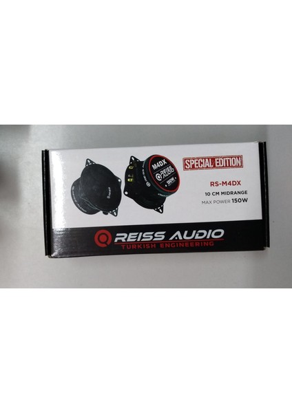 Reiss Audio RS-M4DX 150 Watt Max Power 10CM Oto Midrange