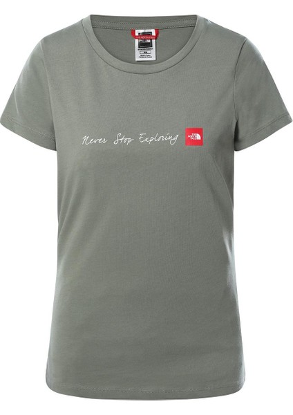 Kadın S/s Neverstopexploring Tişört