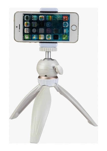 SY-330 2 Kademeli Mini Tripod, 360 Derece Oynar Başlık