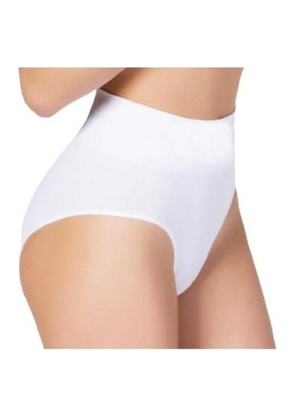 Slip Külot Kadın Dikişsiz Yüksek Bel Bato 5205