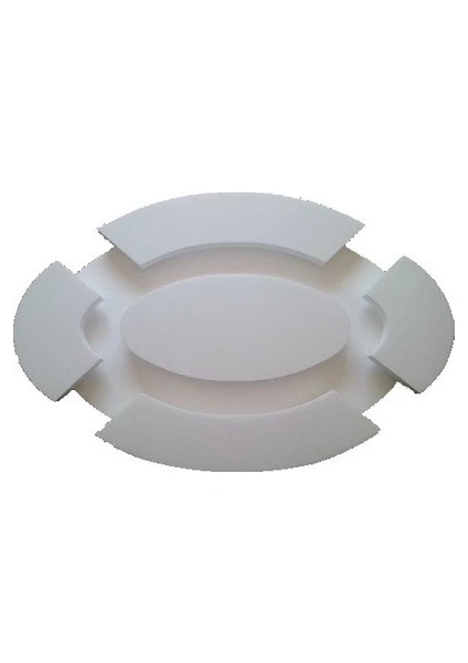 Ledli  Spotlu  Tavan Göbeği -Oval 106 cm