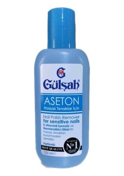Gülsah Aseton Hassas Tırnaklar Için 125 ml