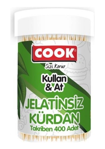 Jelatinsiz Kürdan Kulan At 2 'li Paket Set Toplam 800 Lü