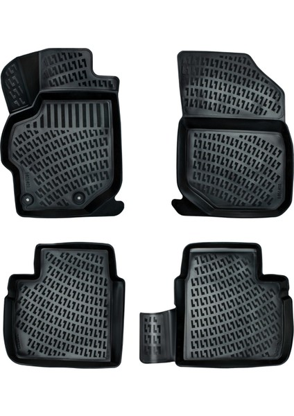 Toyota Corolla Sedan 2018 Sonrası 3D Havuzlu Paspas