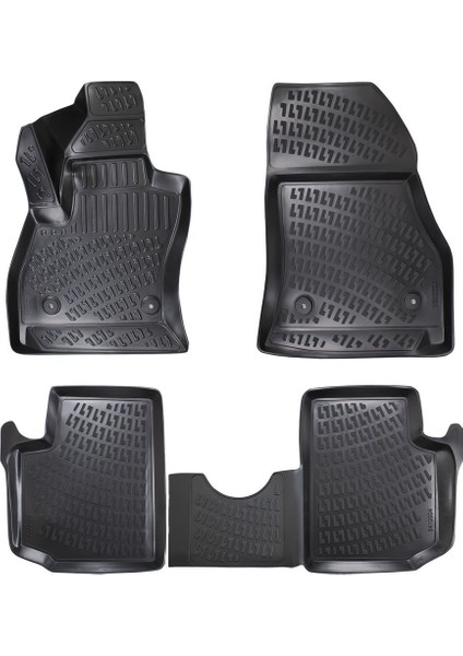 Audi A4 B8 2008-2015 3D Havuzlu Paspas