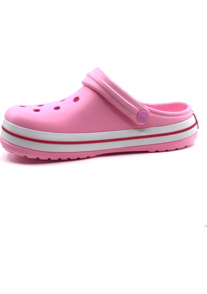 Pembe Günlük Hastahane Plaj Havuz Kadın Terlik modelleri