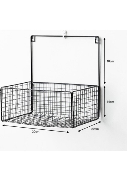 Metal Duvar Rafı Minimalist Kafes Tel Raf WD-109 modelleri