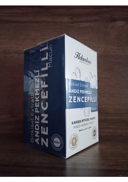 Bitkisel Ekstraktlı Andız Pekmezli Zencefilli Bitkisel Destekleyici Gıda Takviyesi 420 gr