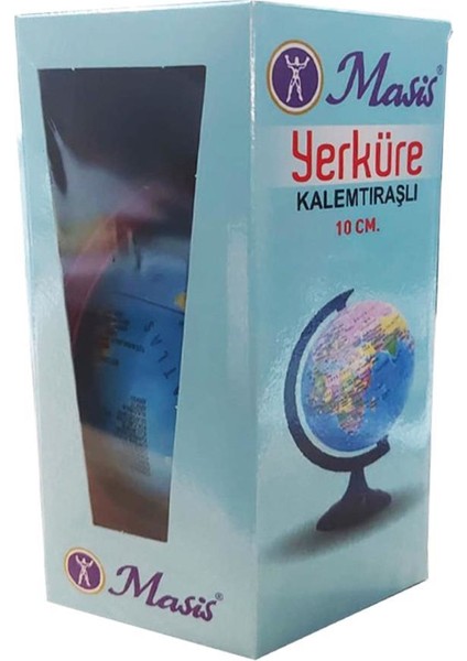 Kalemtraşlı Siyasi Küre 10 cm