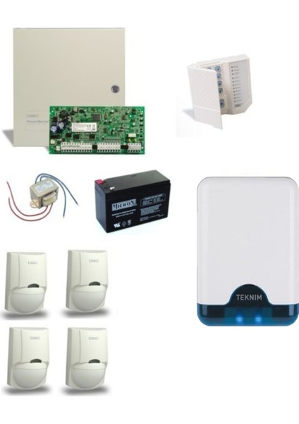 Hırsız Alarm Sistemi Set Kablolu-4