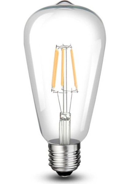 8W Edison LED Ampul St-64Günışığı