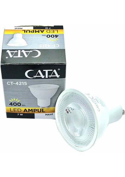 7W LED Ampul Gu-10 Yeşil
