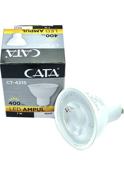 7W LED Ampul Gu-10 Mavi