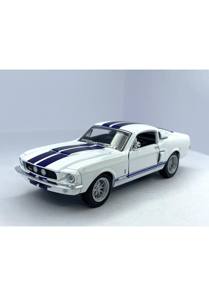 1967 Ford Shelby Gt - 500 - Çek Bırak Lisanslı Model Oyuncak Araba 1:38