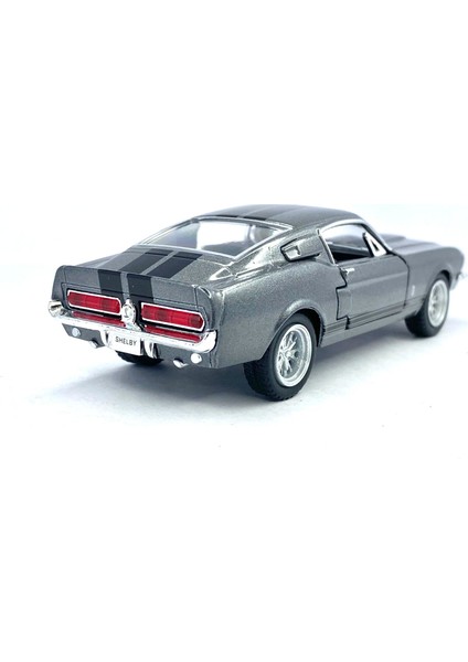 1967 Ford Shelby Gt - 500 - Çek Bırak Lisanslı Model Oyuncak Araba 1:38