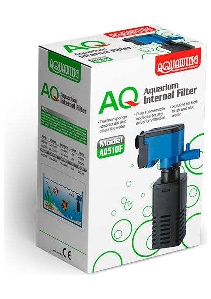 AQ510F Aquawıng Akvaryum Iç Filtre 4W 400L/H