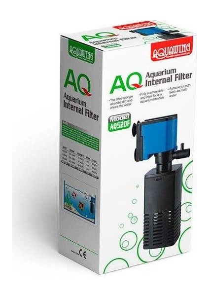 Aqua Magic AQ520F Aquawıng Akvaryum Iç Filtre 6W 500L/H