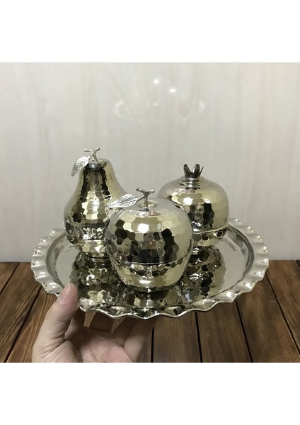 Dövme Bakır Elma Armut Nar Seti